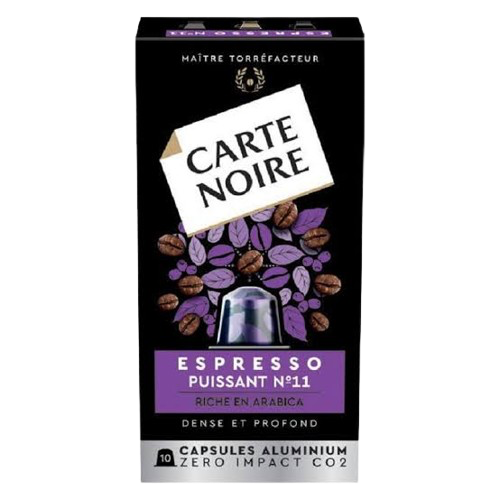 Carte noire espresso PUISSANT N:11