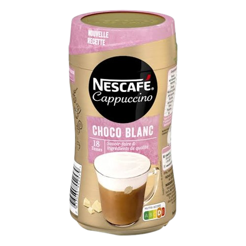 Nescafe cappuccino chocolat blanc