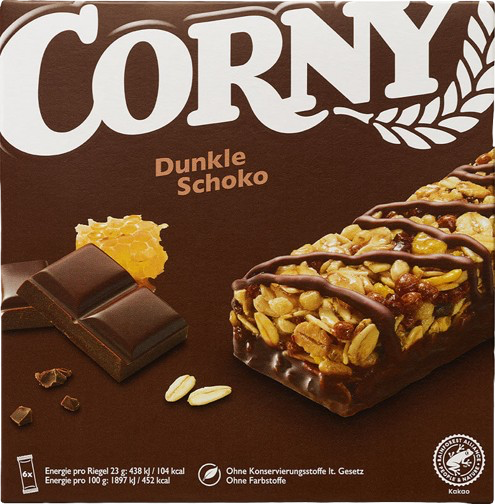 Corny dunkle schoko