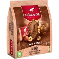 Cote d’or carré au lait x10