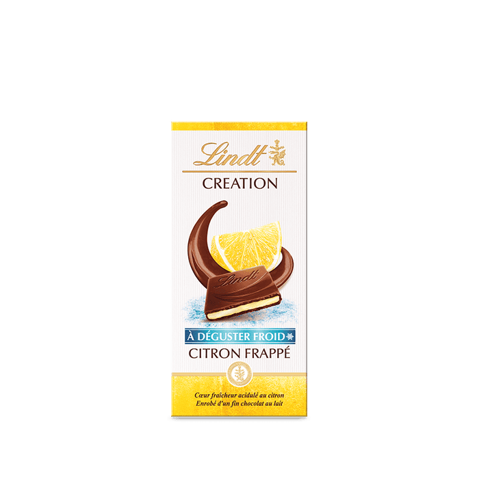 Tablette création lait citron frappé 150g