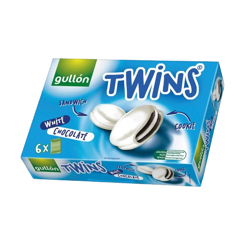 Gullon Twins chocolat blanc
