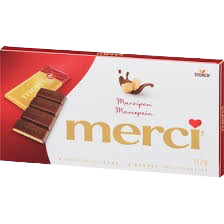 Merci 100g en pate d’amande