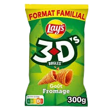 Lays 3D fromage 300g